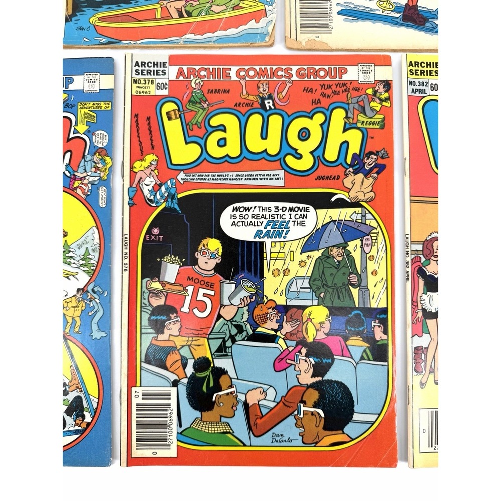 Archie Laugh Comic Lot 7 Issues #353 355 360 373 377 378 382 Vintage - Picture 7 of 16